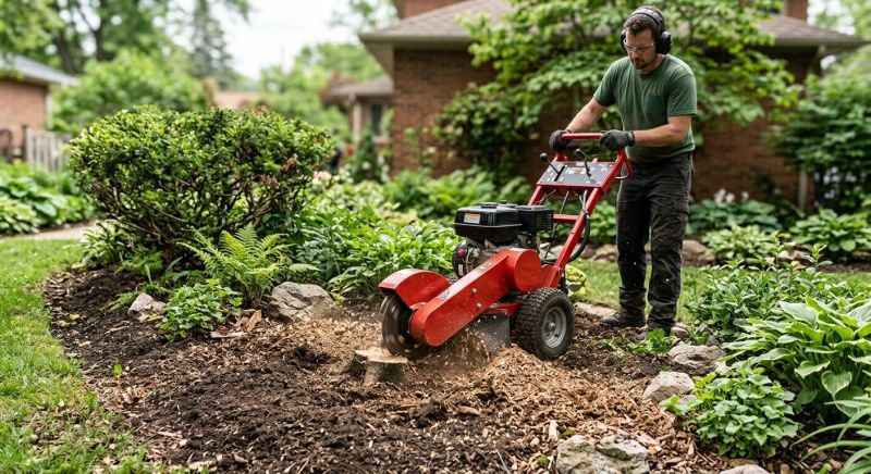 Stump Cutting in Calvert County, MD